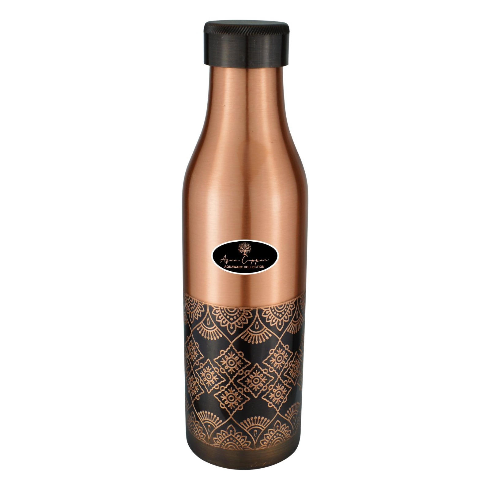 Pari Cu Bottle rich heritage carving