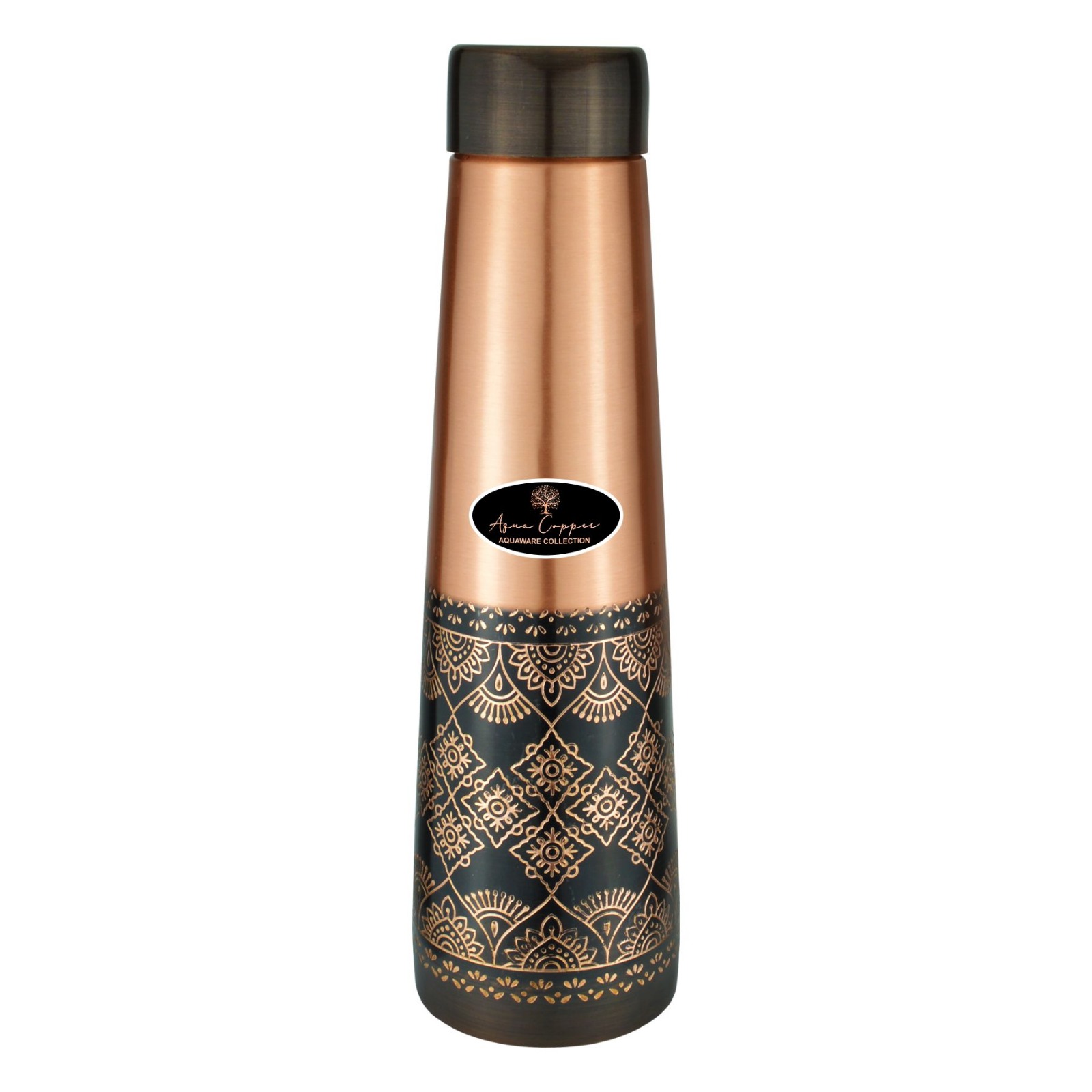 Tower Cu Bottle rich heritage carving